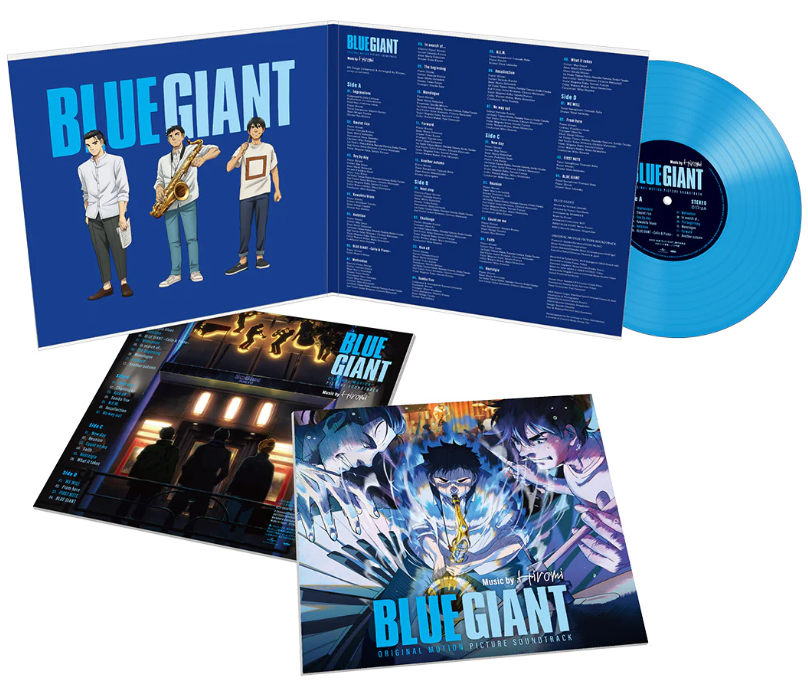 Blue Giant - Original Motion Picture Soundtrack (Limited Edition) - Blue Vinyl | Hiromi