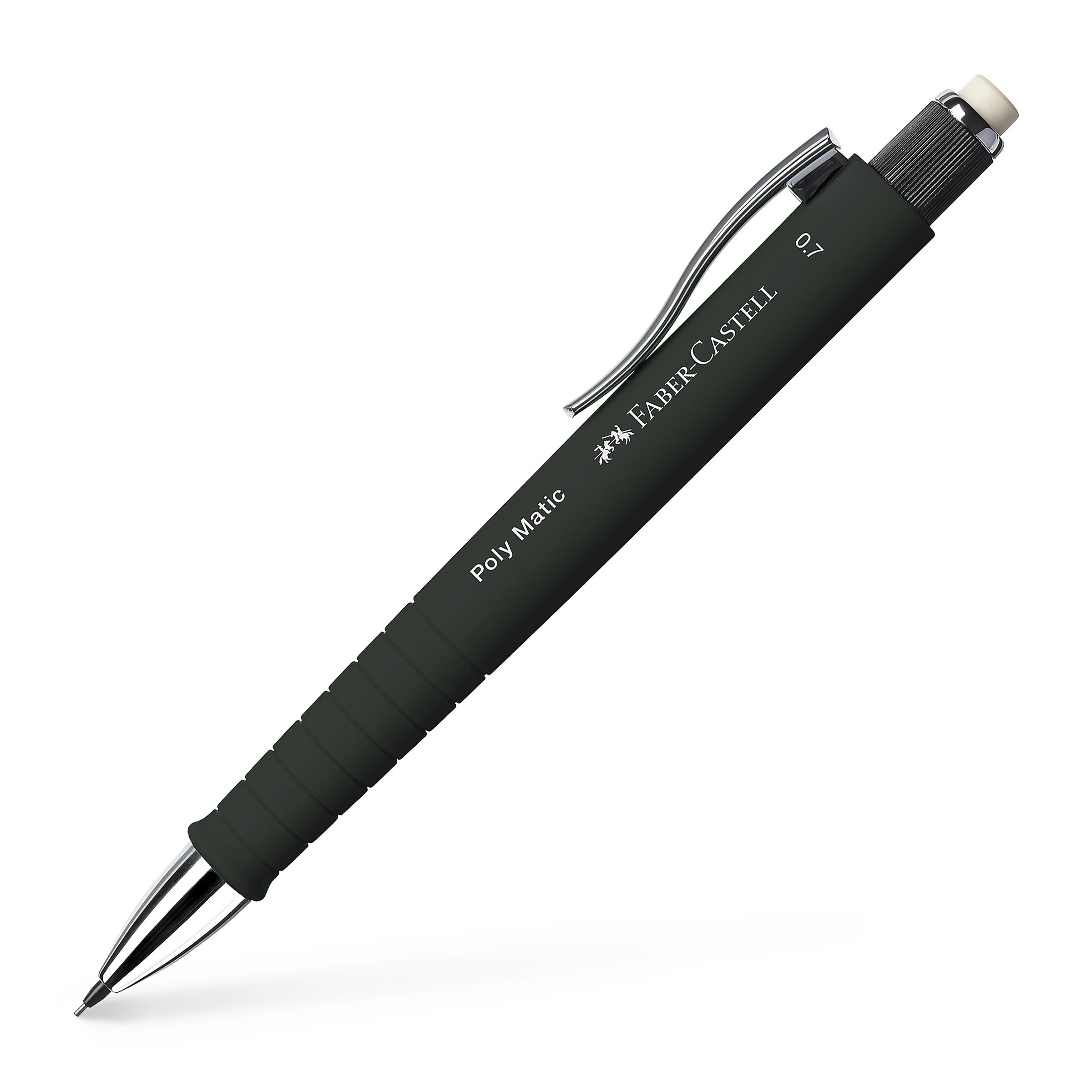 Creion mecanic - Poly Matic 0.7mm - Negru | Faber-Castell