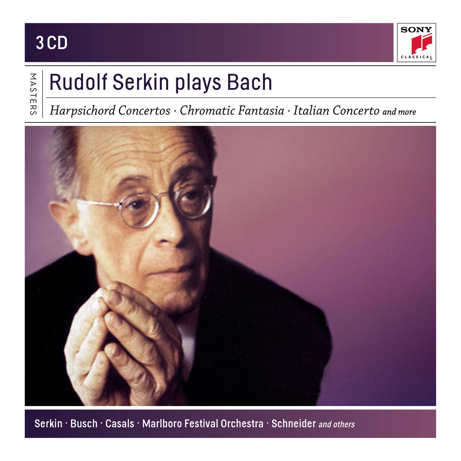 Plays Bach | Rudolf Serkin Bach poza noua