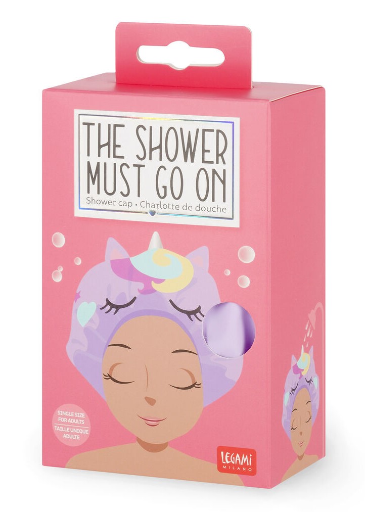 Casca pentru dus - The shower must go on - Unicorn | Legami - 2 | YEO