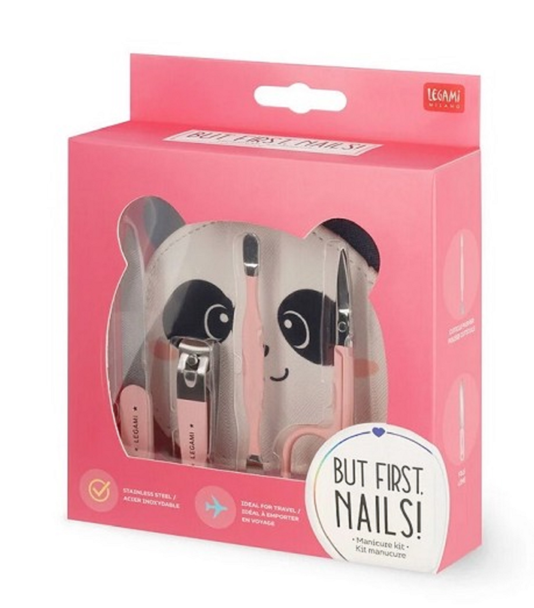 Set manchiura - But first, nails! - Panda | Legami