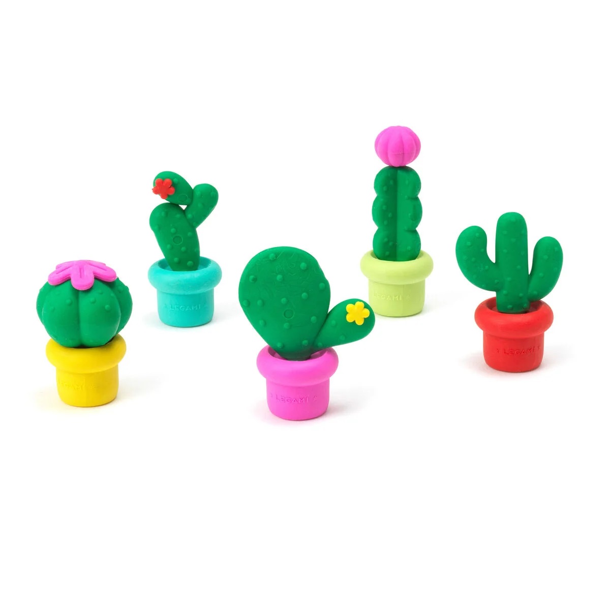 Set 5 radiere parfumate - Free Hugs - Cactus | Legami - 1 | YEO