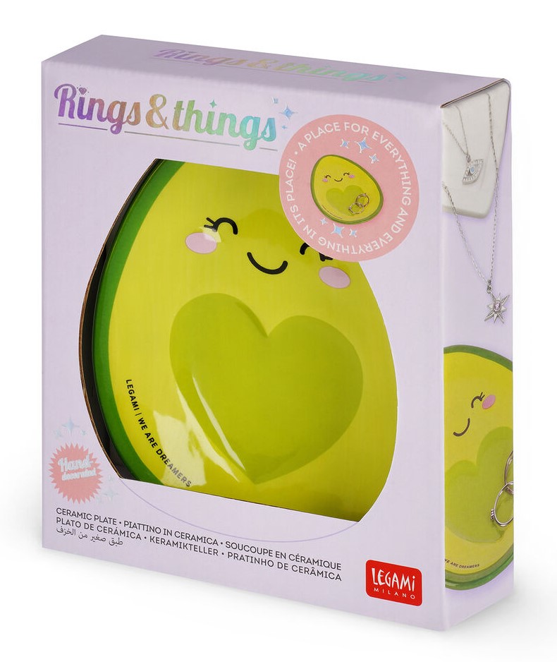 Tava organizator - Rings & Things - Avocado | Legami - 3 | YEO