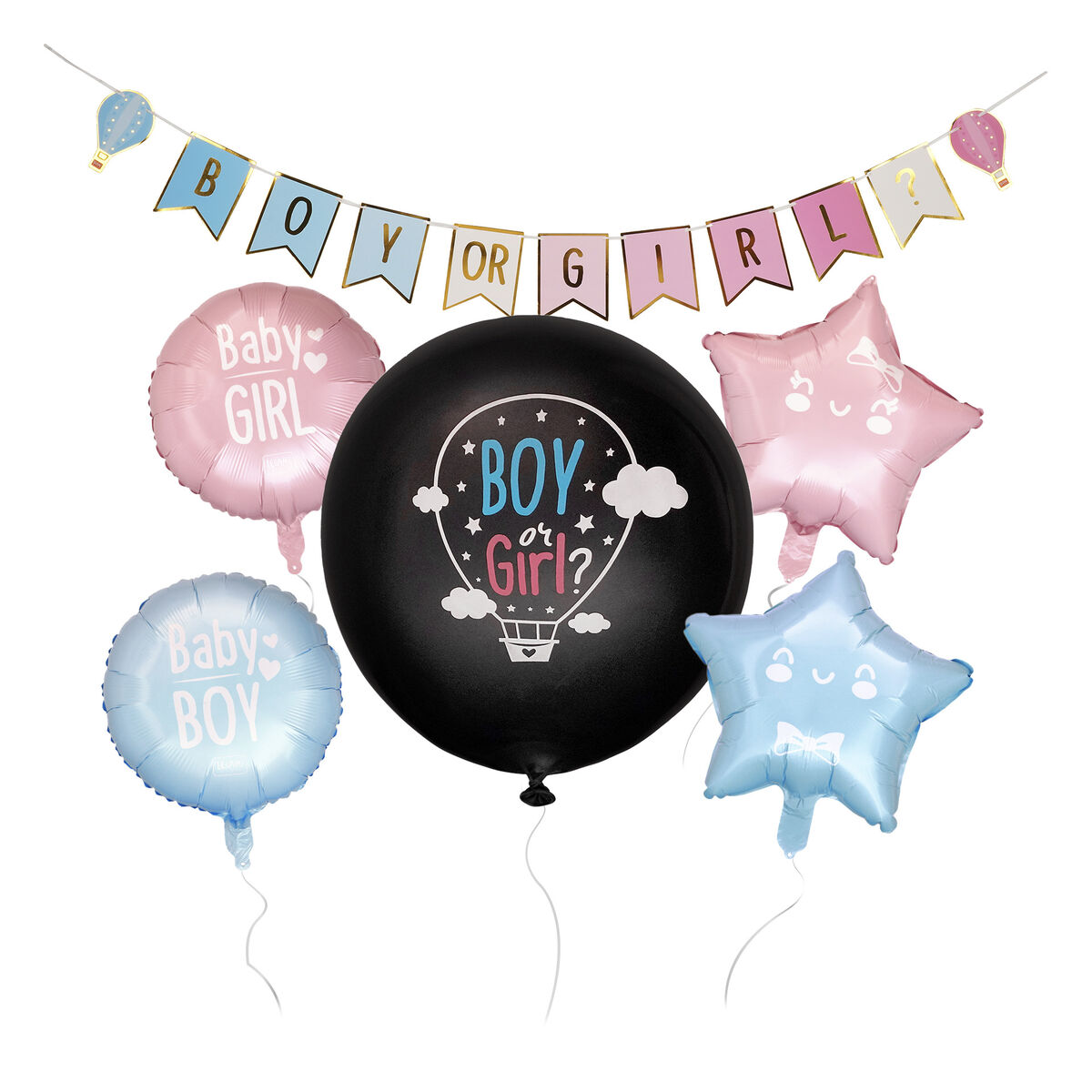 Kit pentru dezvaluire gen - Gender Reveal Party Kit | Legami