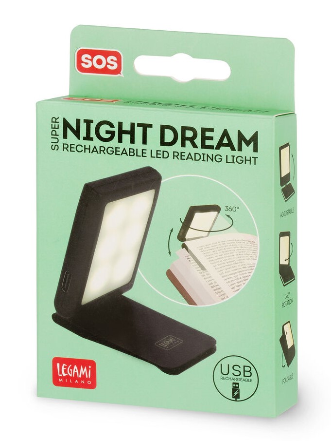 Lampa pentru citit - Super Night Dream | Legami - 3 | YEO