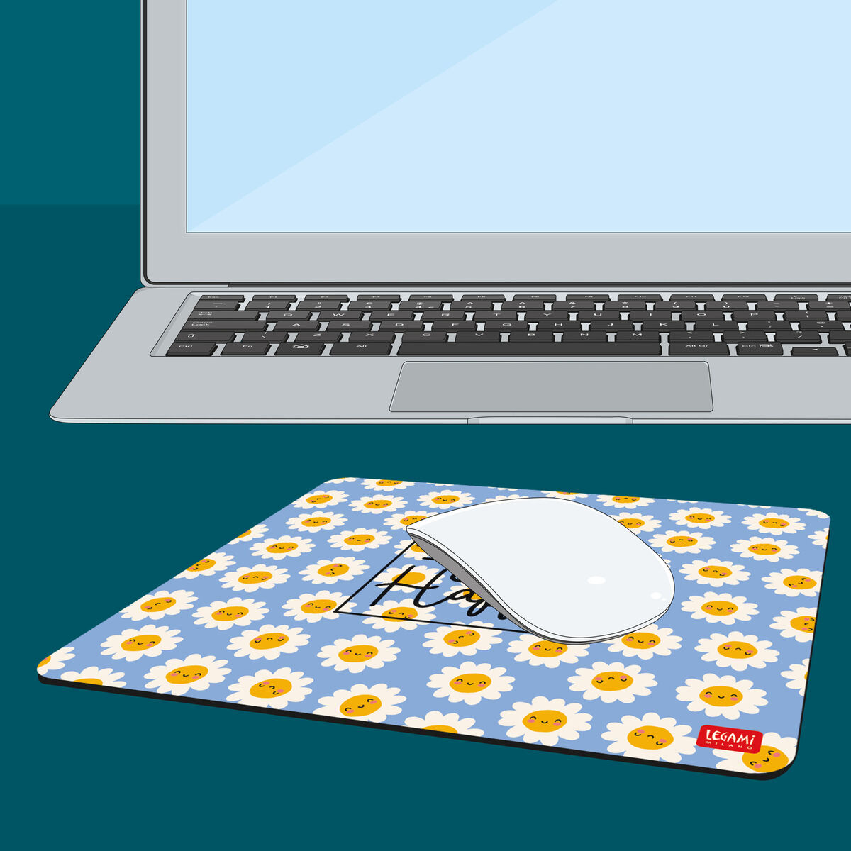 Mouse pad - Daisy | Legami - 2 | YEO