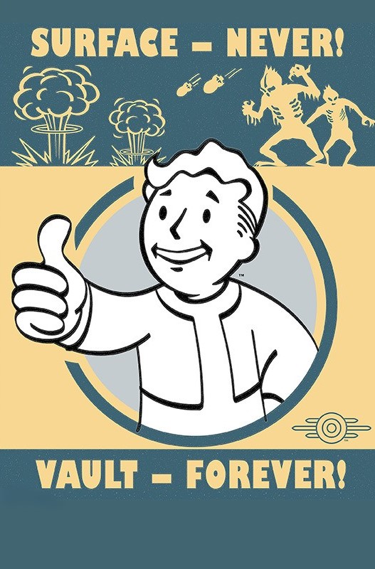 Poster - Fallout - Vault Forever