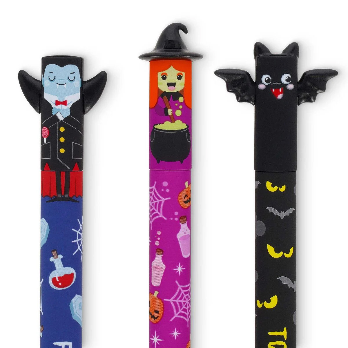 Set 3 pixuri cu gel - The Boo Crew - Erasable Pens | Legami - 2 | YEO