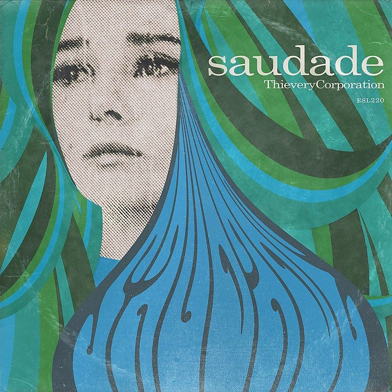 Saudade (10th Anniversary) - Translucent Light Blue Vinyl | Thievery Corporation - 1 | YEO