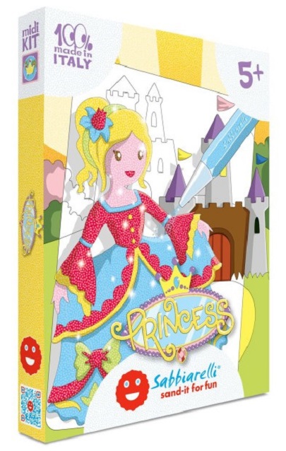 Set creativ - Coloreaza cu nisip - Printese | Sabbiarelli - 5 | YEO