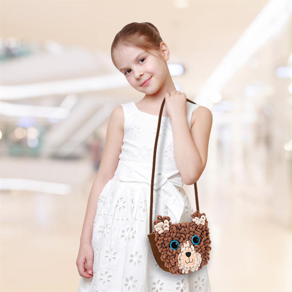 Set creativ - Loopie Fun - My First Plush Bag - Bear | Avenir - 3 | YEO