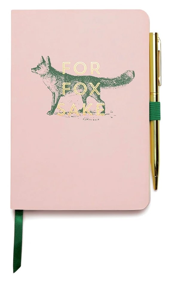 Carnet cu pix - Vintage Sass - For Fox Sake