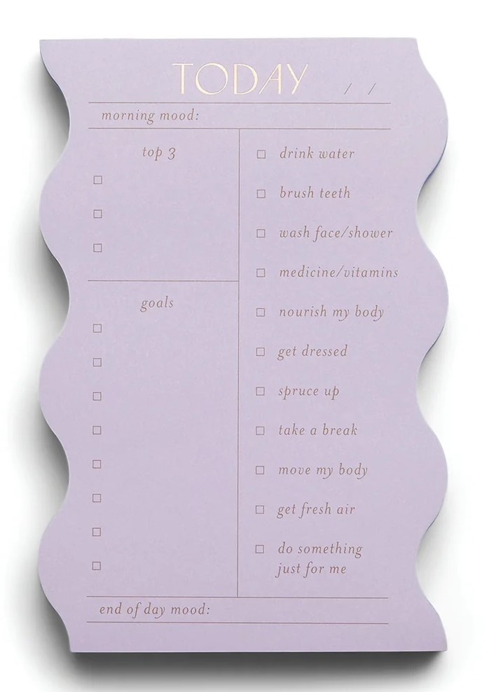 Carnet - Wavy - Lilac | DesignWorks Ink