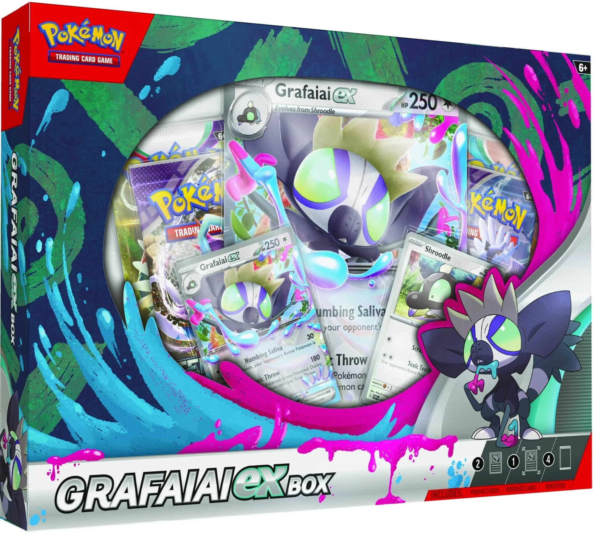 Pokemon TCG - Grafaiai ex Box | The Pokemon Company - 1 | YEO