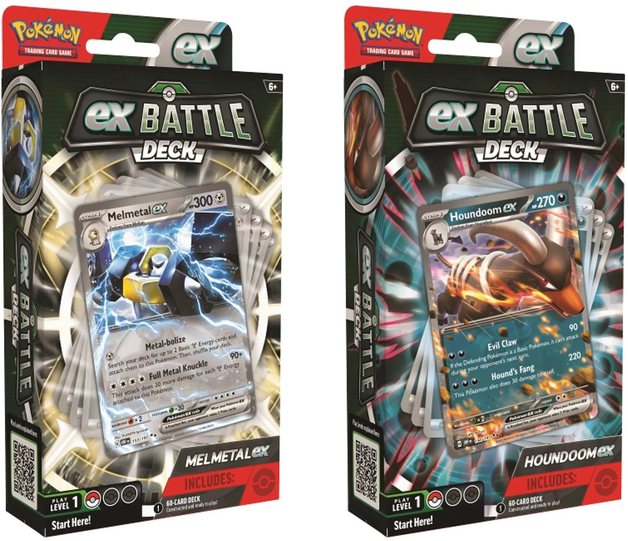 Pokemon TCG - Houndoom ex / Melmetal ex Battle Deck - Doua modele