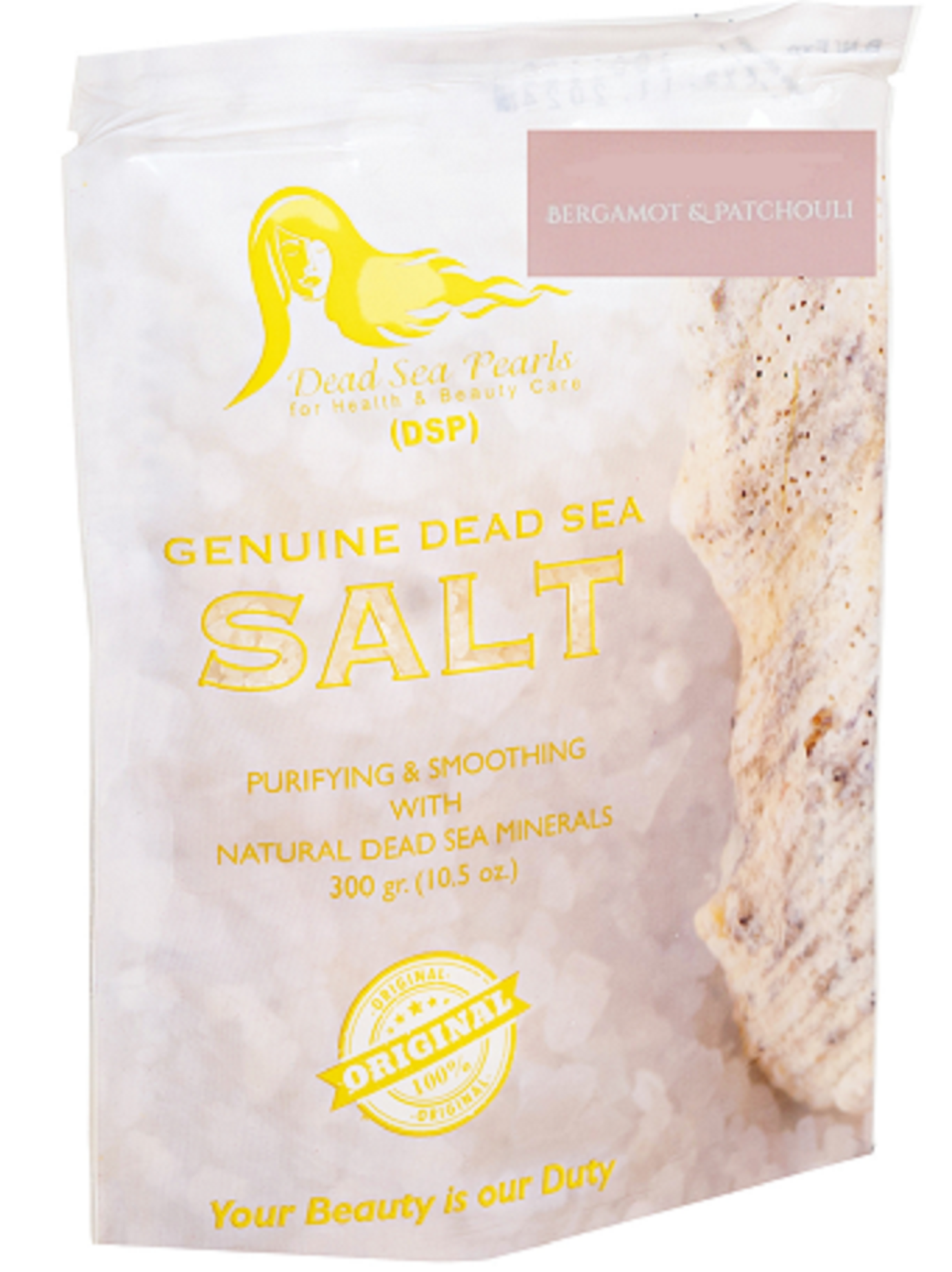 Sare de baie - Bergamota & Patchouli | Dead Sea Pearls