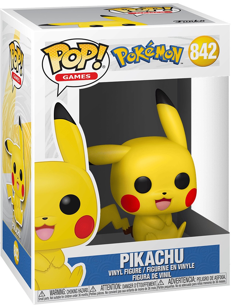 Figurina - Pop! Pokemon: Pikachu (Sitting) | Funko - 1 | YEO