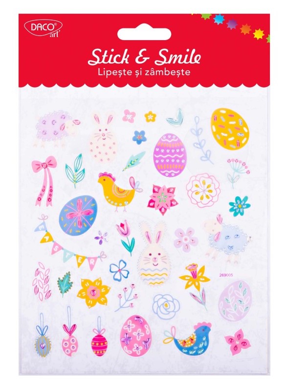 Stickere - Stick and Smile - Paste | Daco