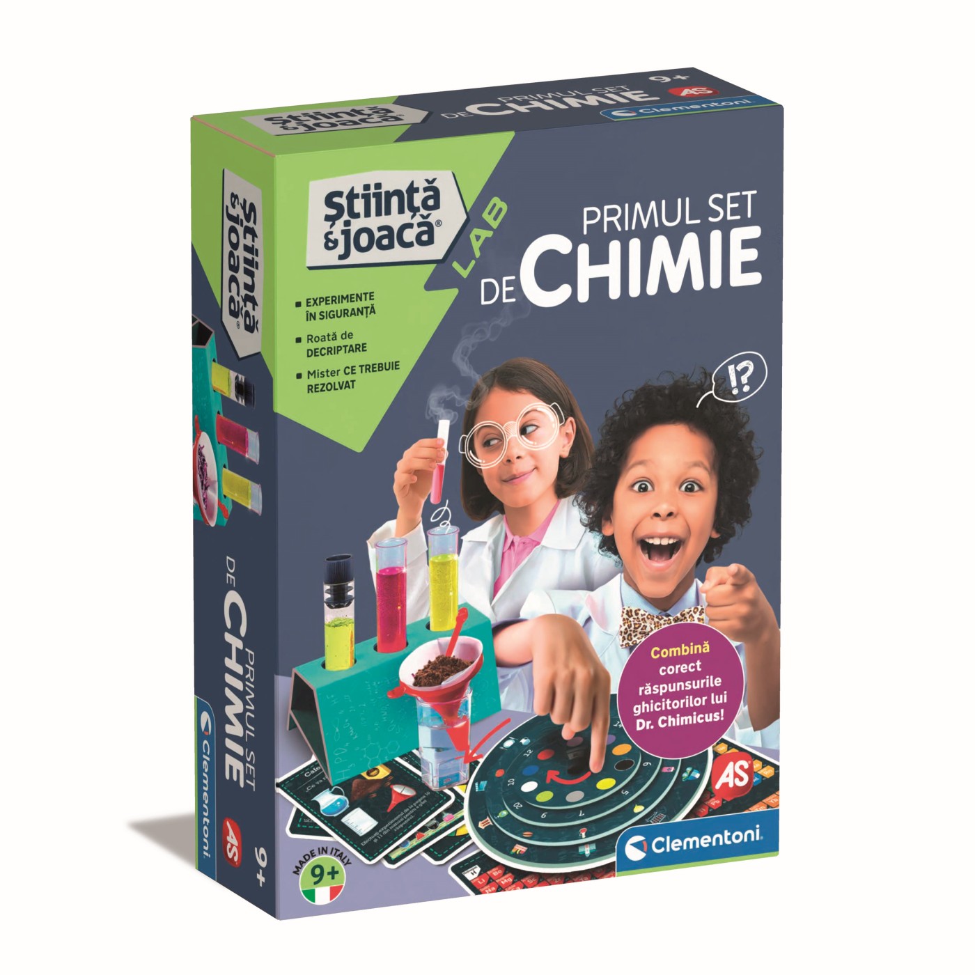 Set creativ - Primul set de chimie | Clementoni - 4 | YEO