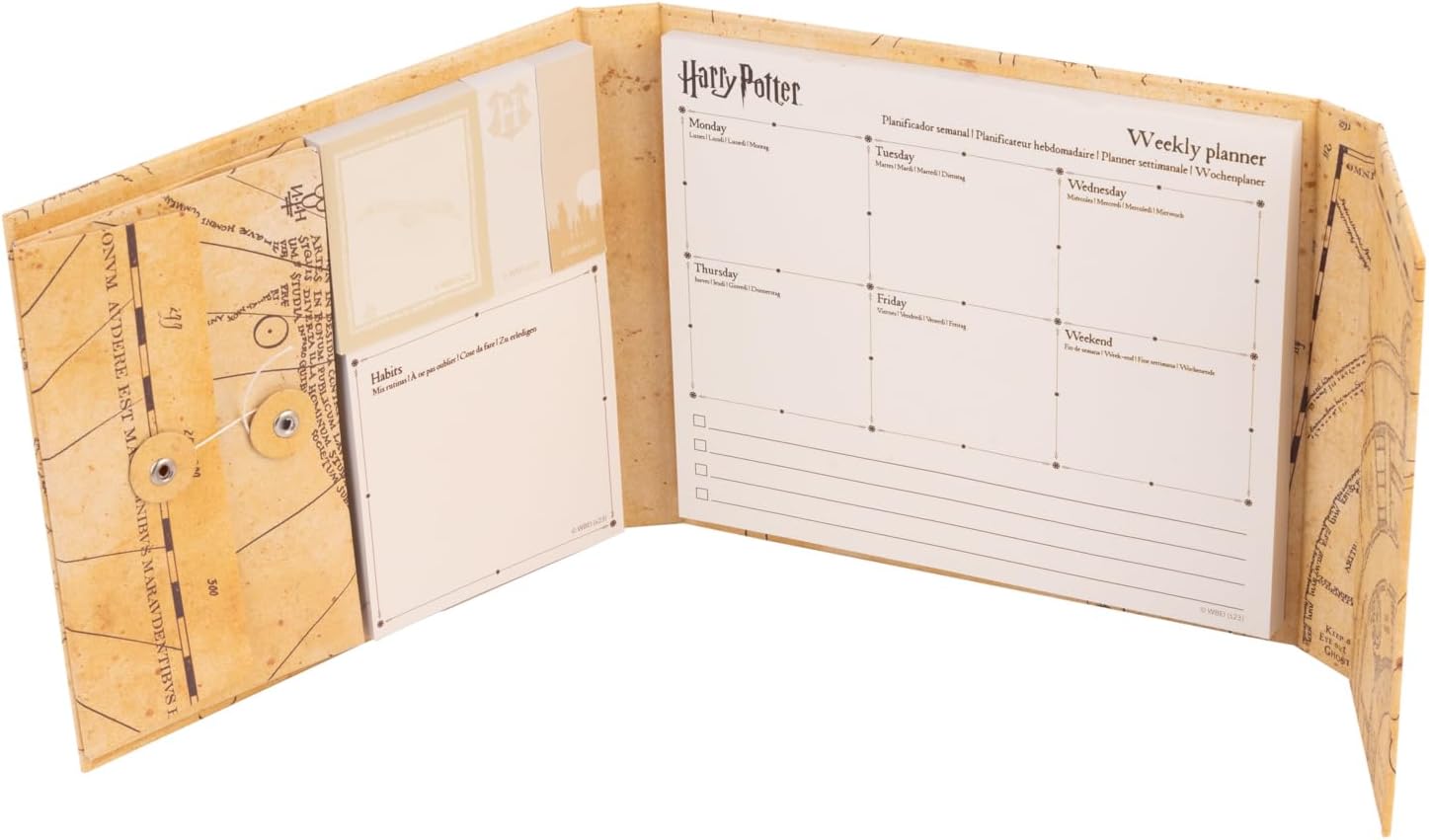 Planner saptamanal - Harry Potter | Grupo Erik