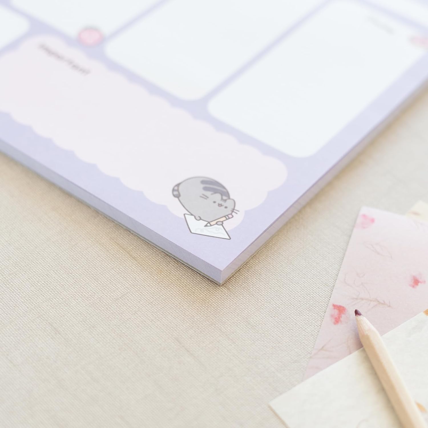 Planner saptamanal - Pusheen | Grupo Erik - 3 | YEO