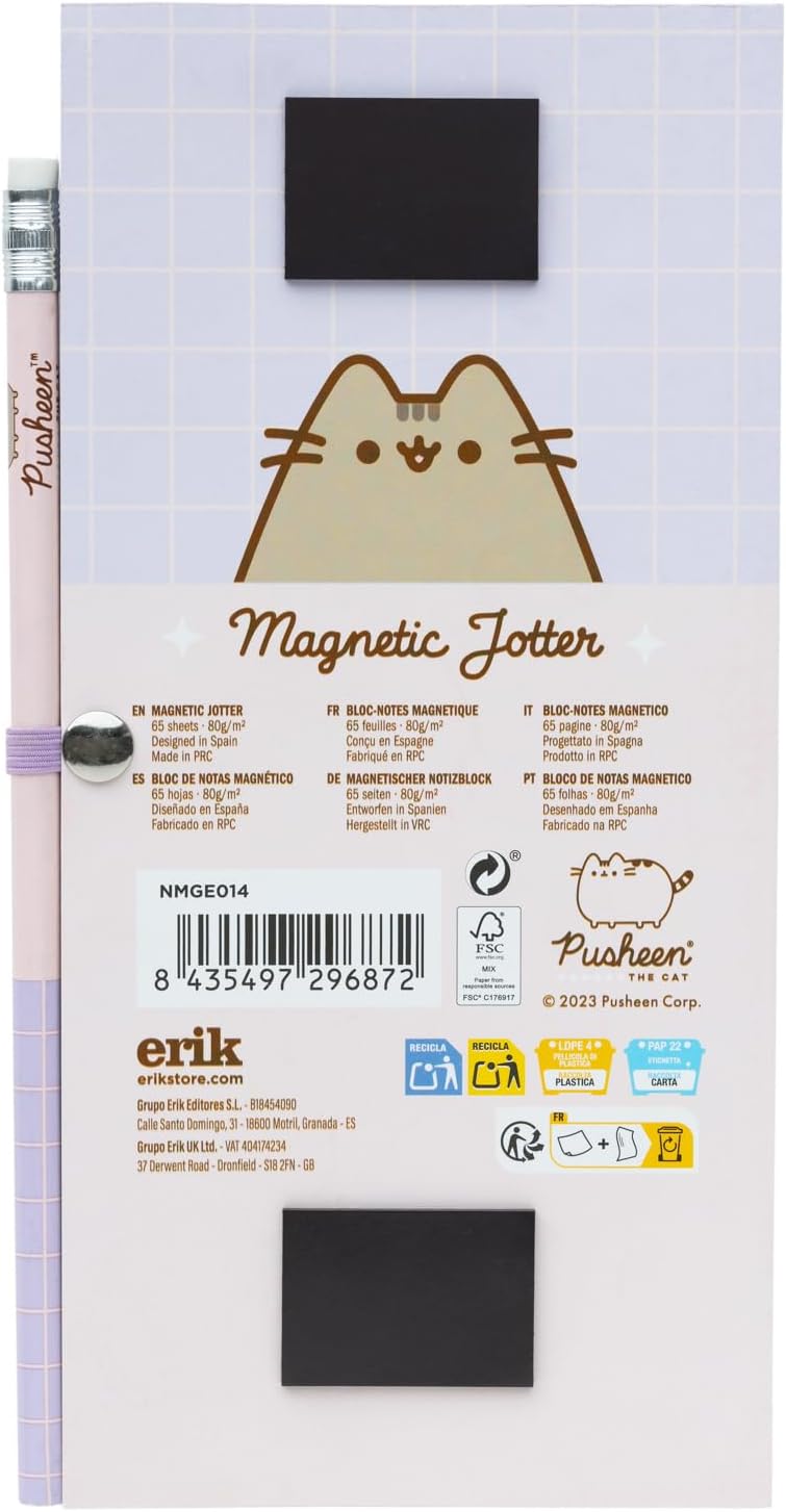 Carnet magnetic - Pusheen - Moments | Grupo Erik