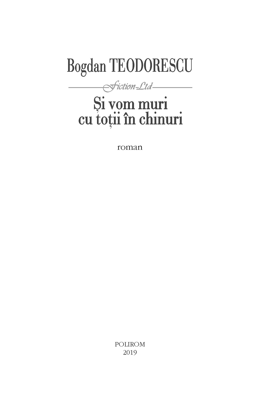 Si vom muri cu totii in chinuri | Bogdan Teodorescu - 1 | YEO