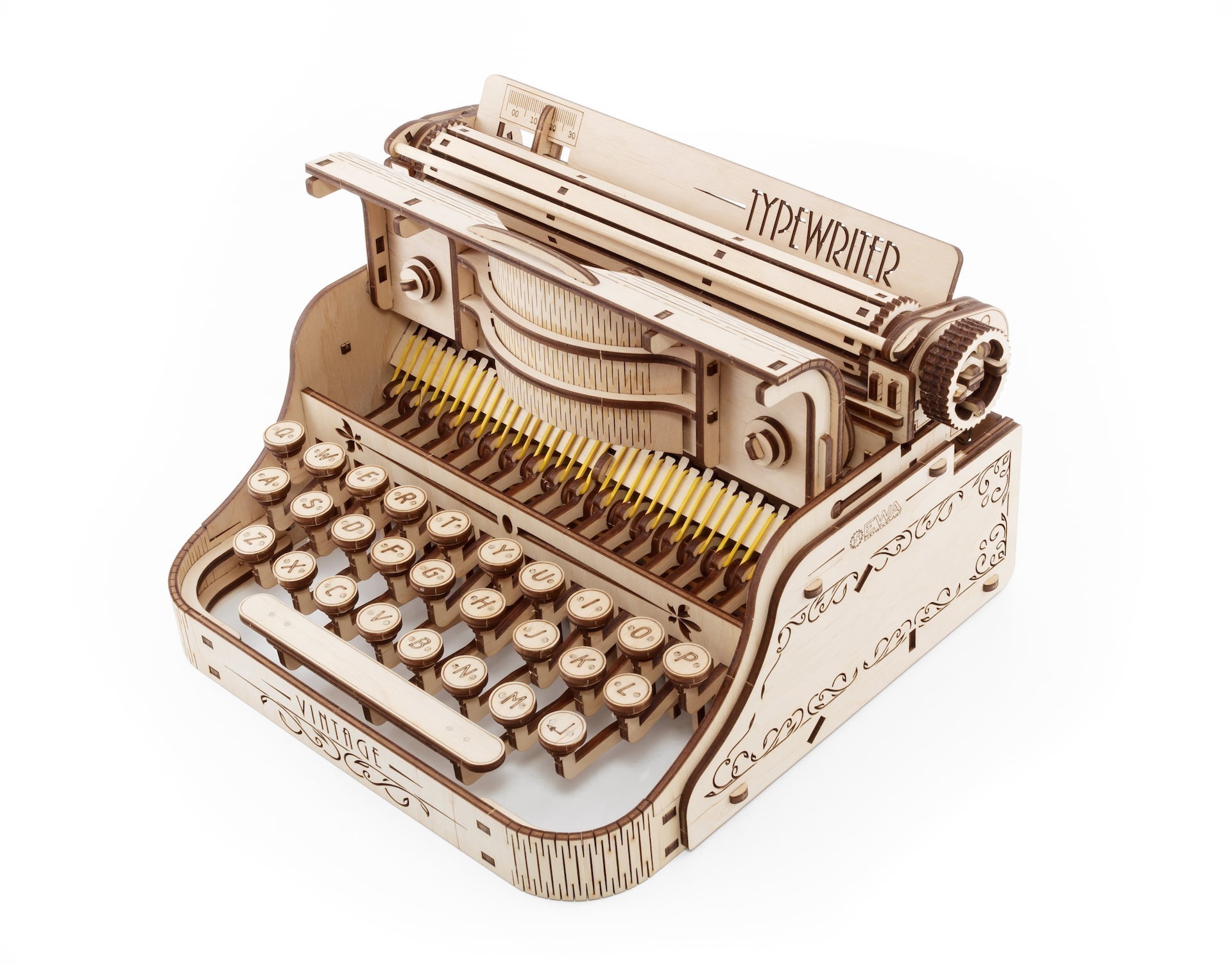 Puzzle mecanic - Masina de scris | EWA - 7
