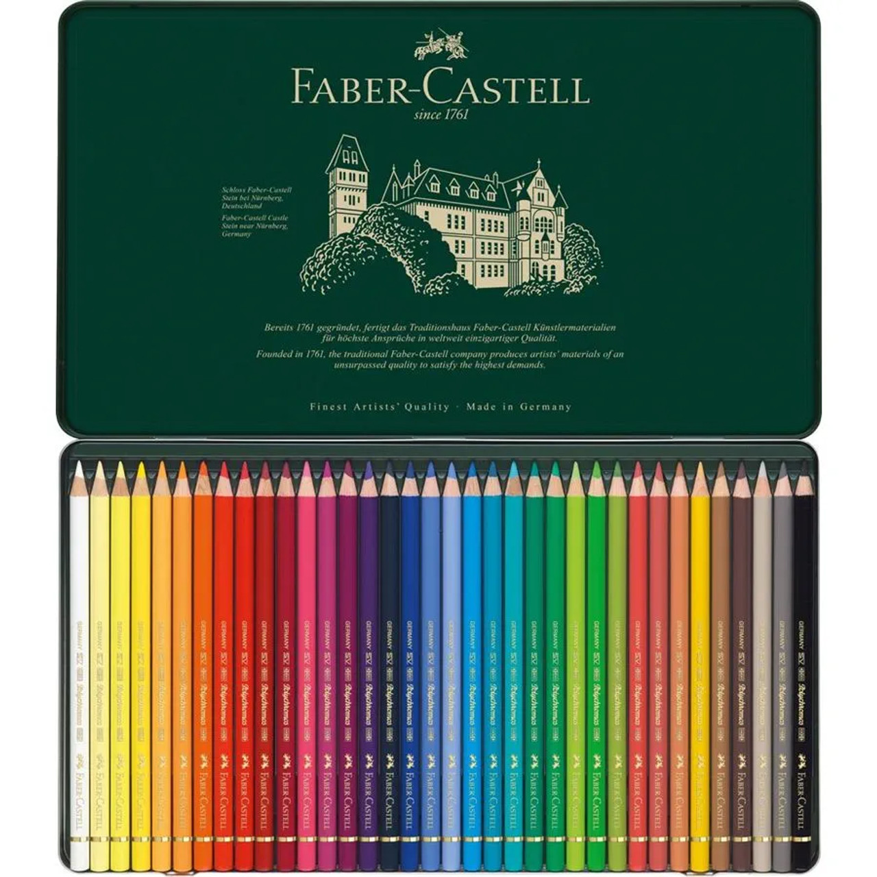 Set 36 creioane colorate - Polychromos | Faber-Castell