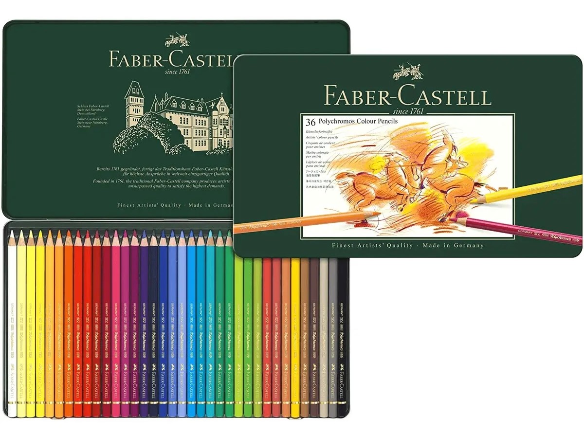 Set 36 creioane colorate - Polychromos | Faber-Castell - 1 | YEO