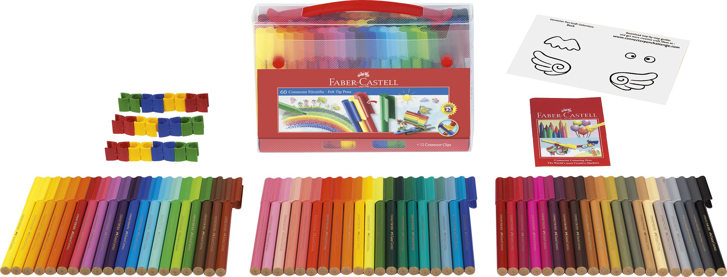 Set 60 carioci - Connector | Faber-Castell