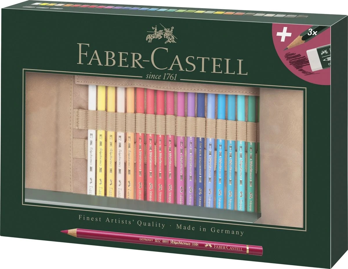 Set 30 creioane colorate - Polychromos | Faber-Castell - 1 | YEO