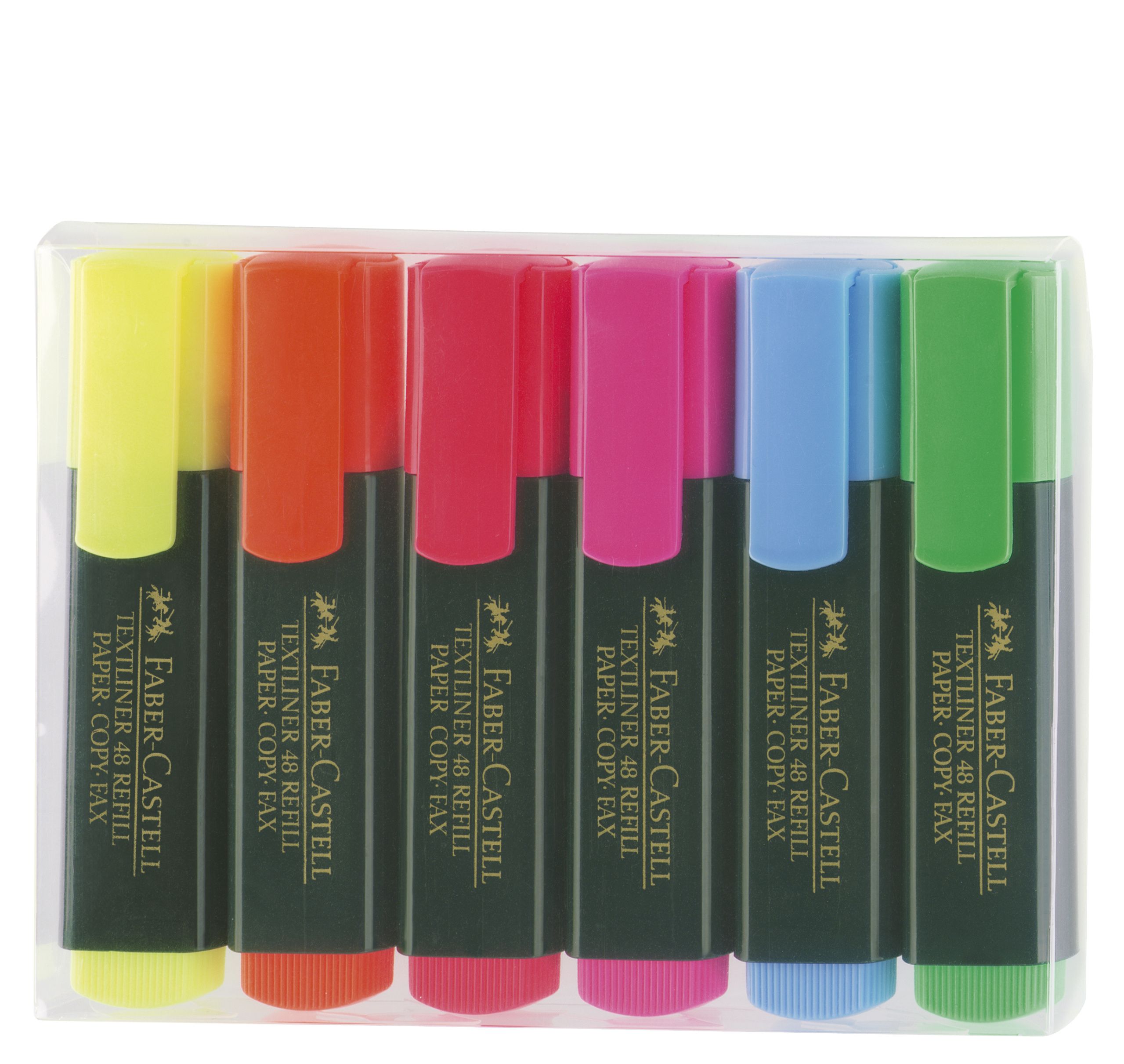 Set 6 evidentiatoare - Textliner 1548 Refill | Faber-Castell