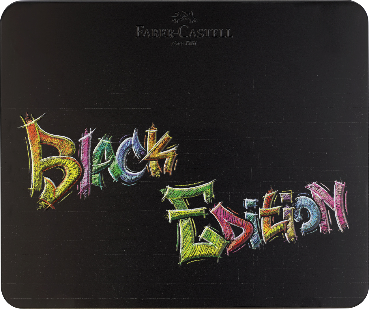 Set 100 creioane colorate - Faber-Castell - Black Edition, cutie metalica | Faber-Castell - 1 | YEO