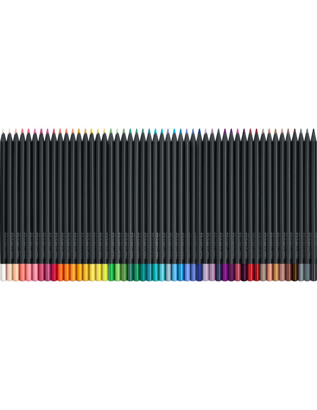 Set 50 creioane colorate - Black Edition | Faber-Castell - 1 | YEO