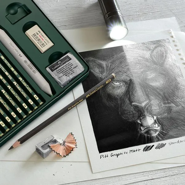 Set 20 creioane - Castell 9000 & Graphite Matt | Faber-Castell - 1 | YEO