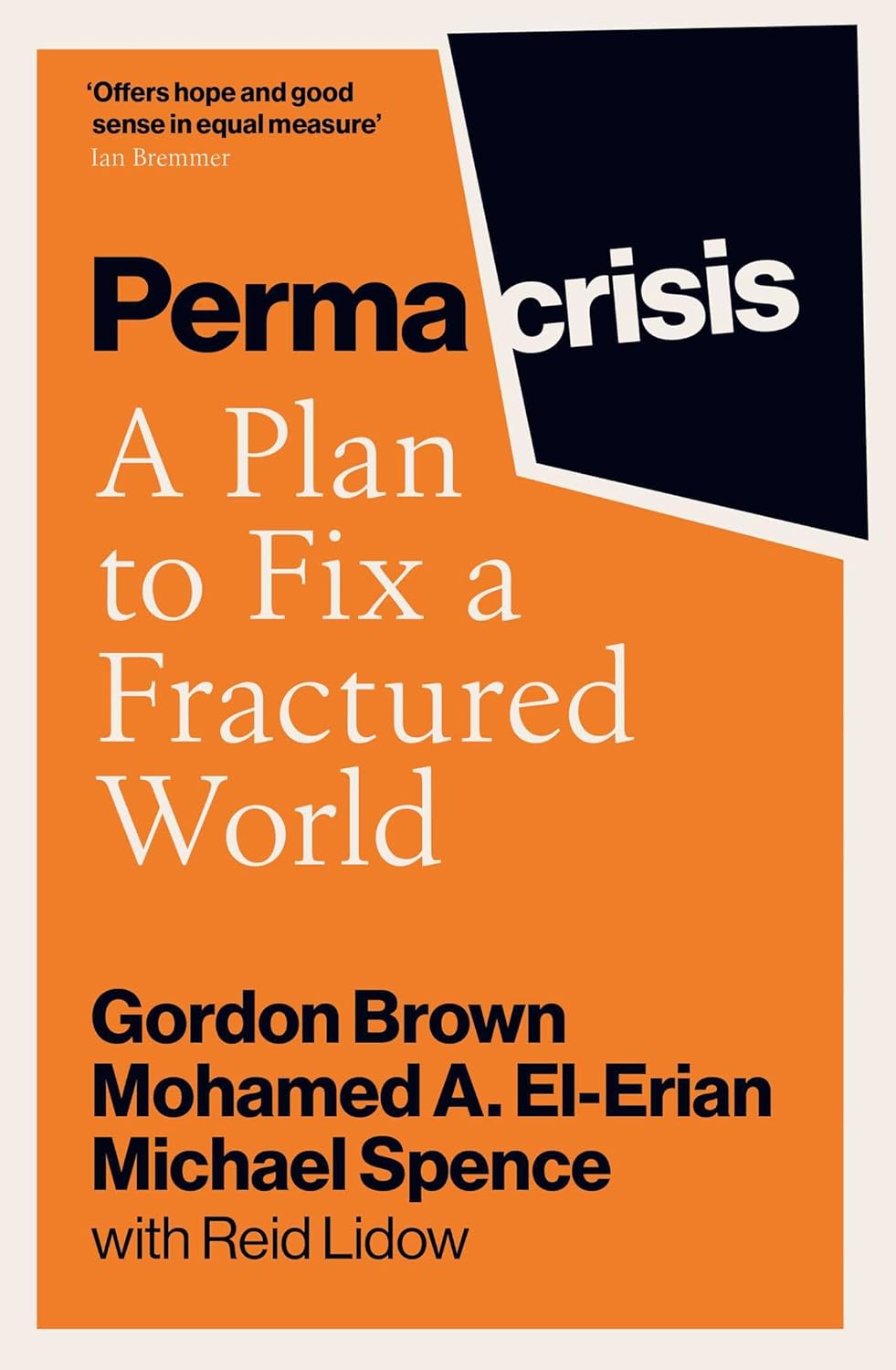 Permacrisis | Gordon Brown, Michael Spence, Mohamed El-Erian