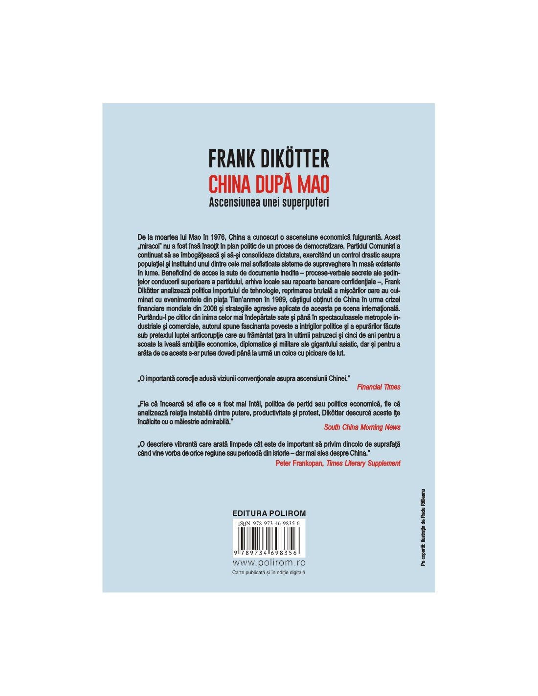 China dupa Mao | Frank Dikotter