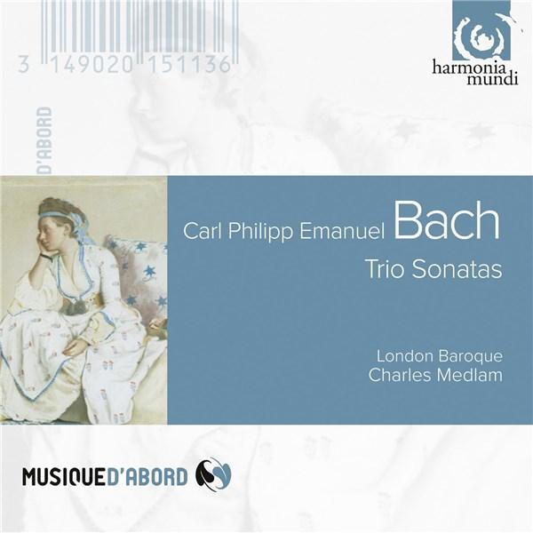 CPE Bach: Trio Sonatas for viola da gamba and continuo | Richard Egarr, London Baroque, Charles Medlam