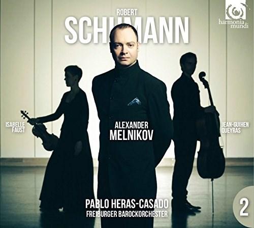 Schumann: Piano Concerto Op.54, Piano Trio No. 2 Op. 80 | Robert Schumann, Freiburger Barockorchester, Pablo Heras-Casado, Jean-Guihen Queyras, Isabelle Faust, Alexander Melnikov