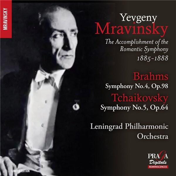 Brahms: Symphony No. 4 - Tchaikovsky: Symphony No. 5 - SACD | Johannes Brahms, Pyotr Ilyich Tchaikovsky, Leningrad Philharmonic Orchestra, Yevgeny Mravinsky