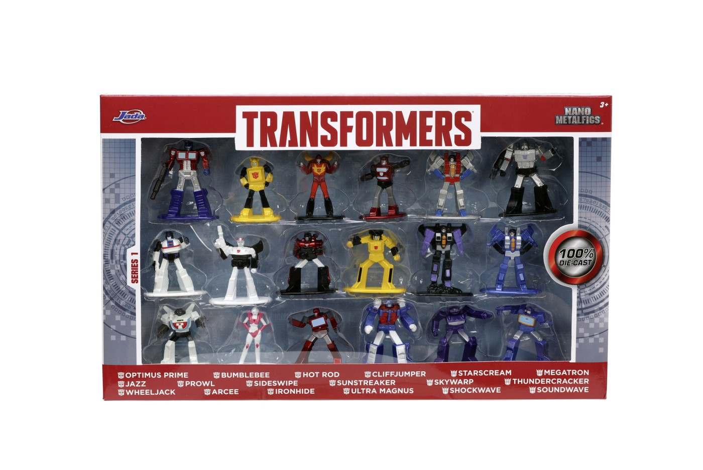 Set figurine - Nanofigurine Metalice Transformers | JadaToys