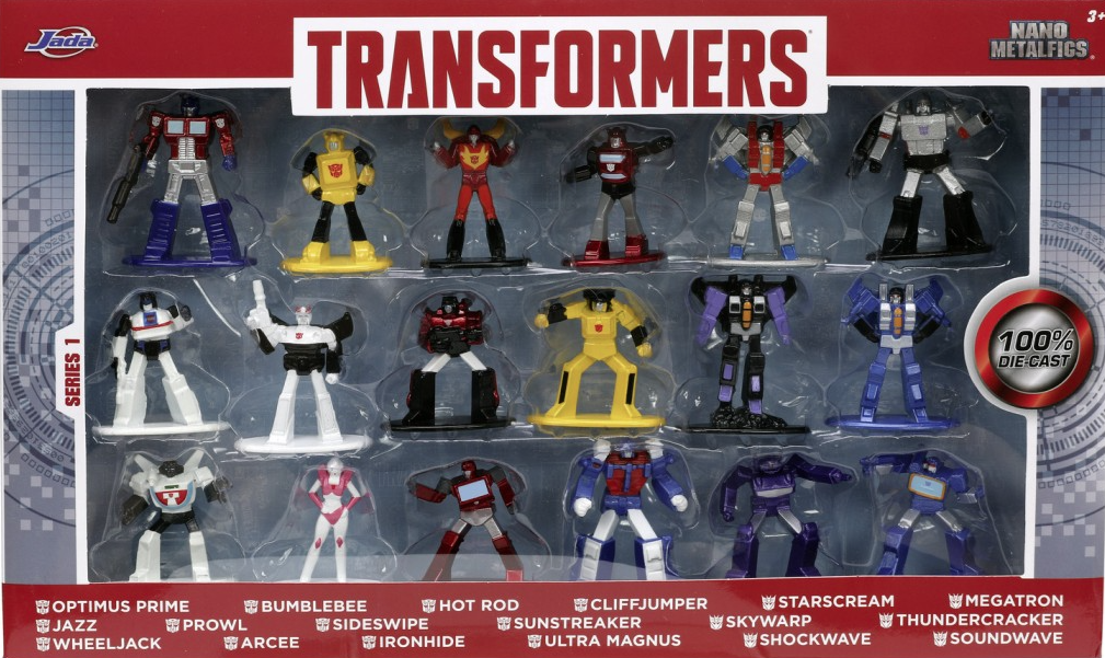 Set figurine - Nanofigurine Metalice Transformers | Jada Toys - 8 | YEO