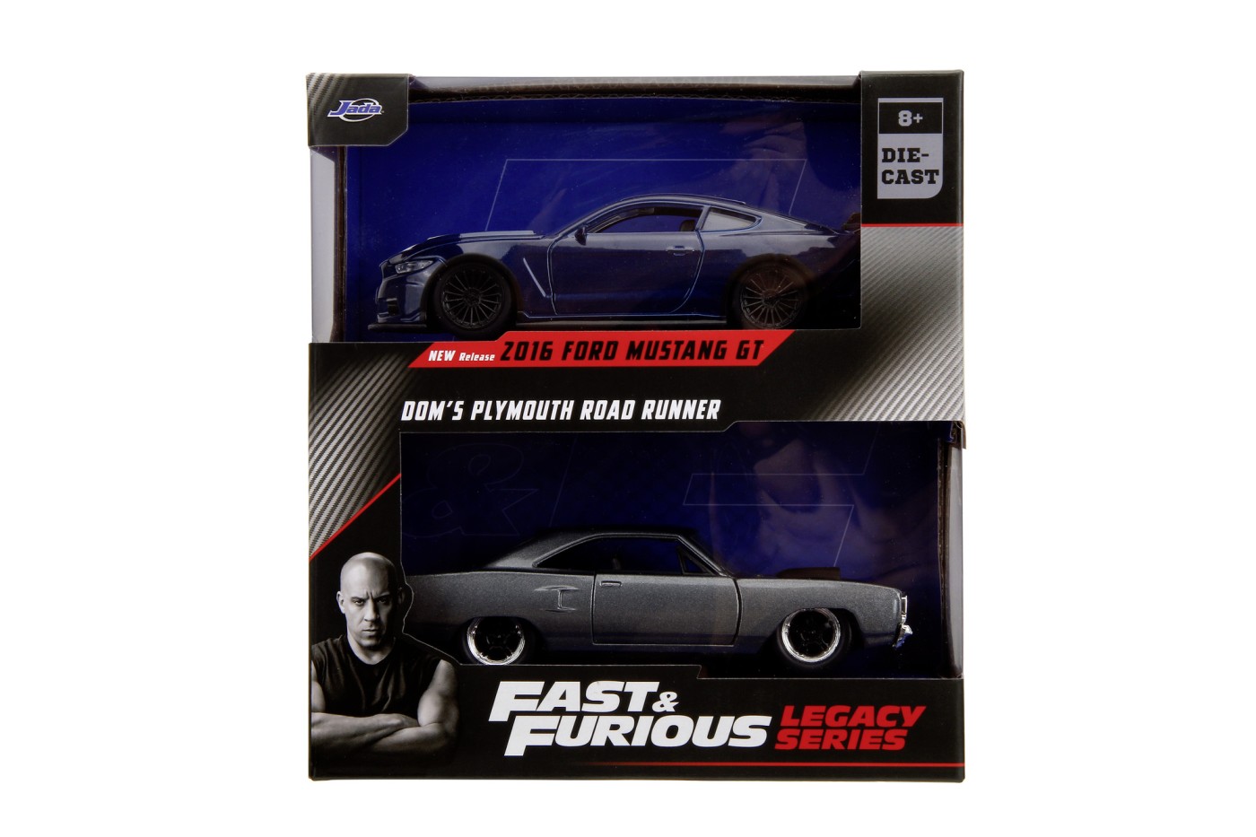 Set 2 masini - Fast & Furious - Ford Mustang | Jada Toys - 7