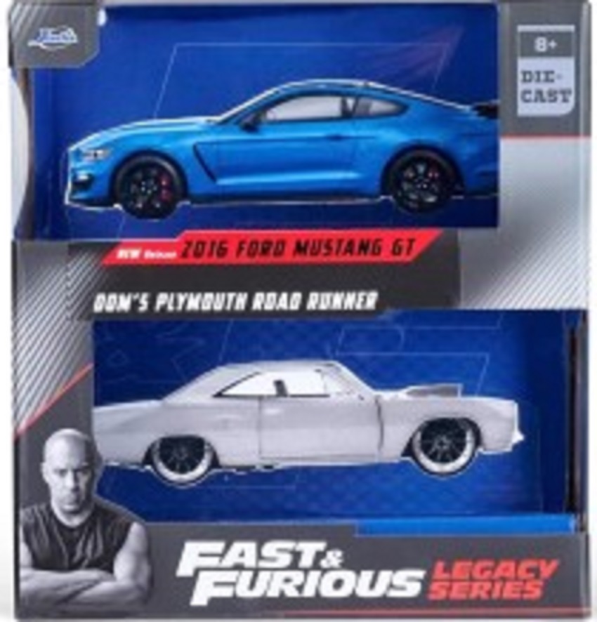 Set 2 masini - Fast & Furious - Ford Mustang | Jada Toys - 6