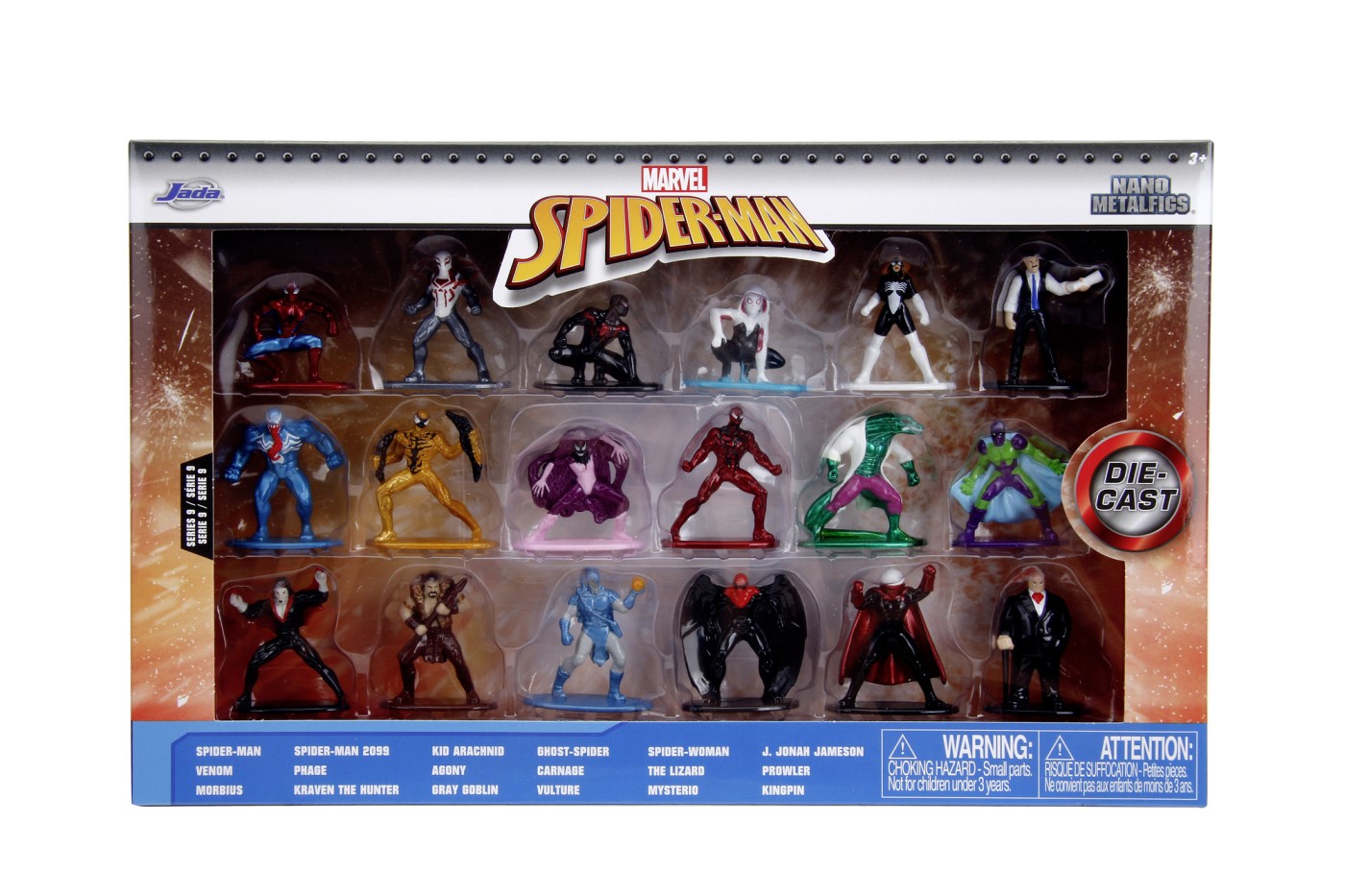 Set 18 nanofigurine - Spider-Man | Jada Toys - 8 | YEO