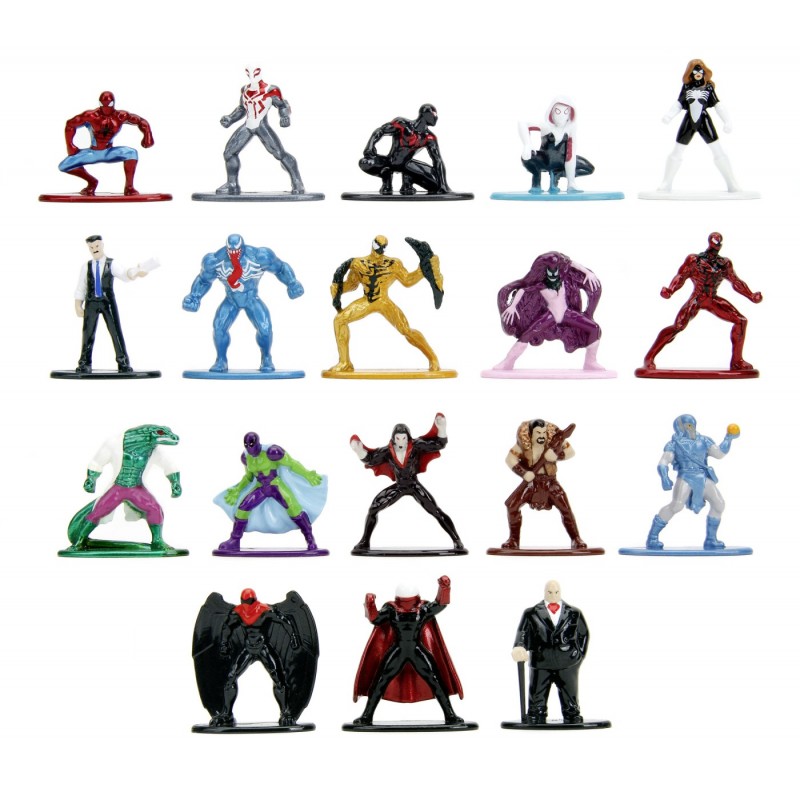 Set 18 nanofigurine - Spider-Man | Jada Toys - 7 | YEO