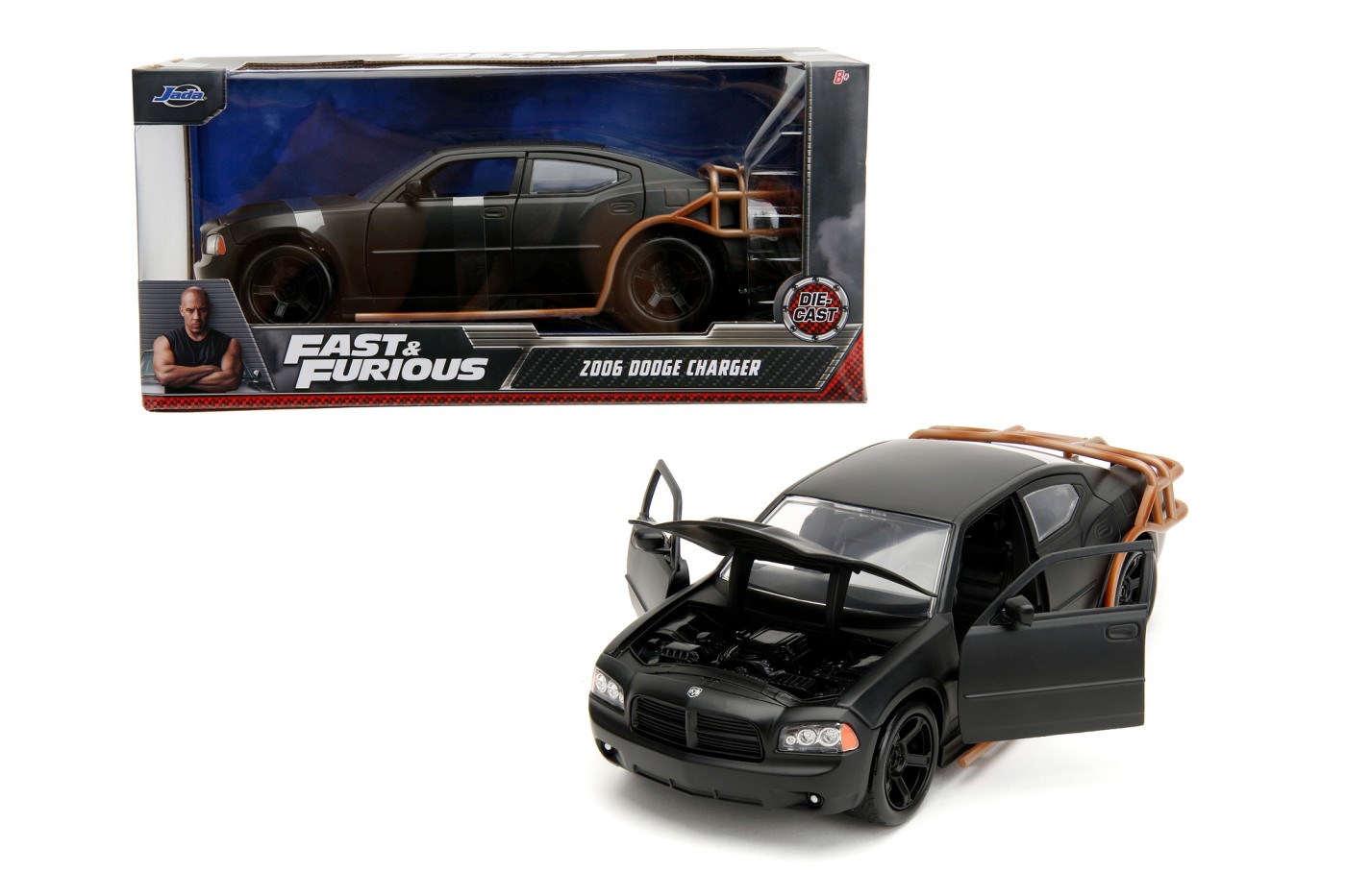 Masina - Fast and Furious - Dodge Charger | Jada Toys - 5