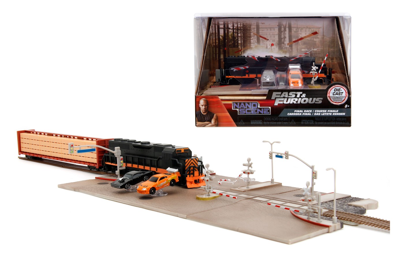 FAST & FURIOUS SCENA NANO CURSA FINALA | Jada Toys - 5 | YEO