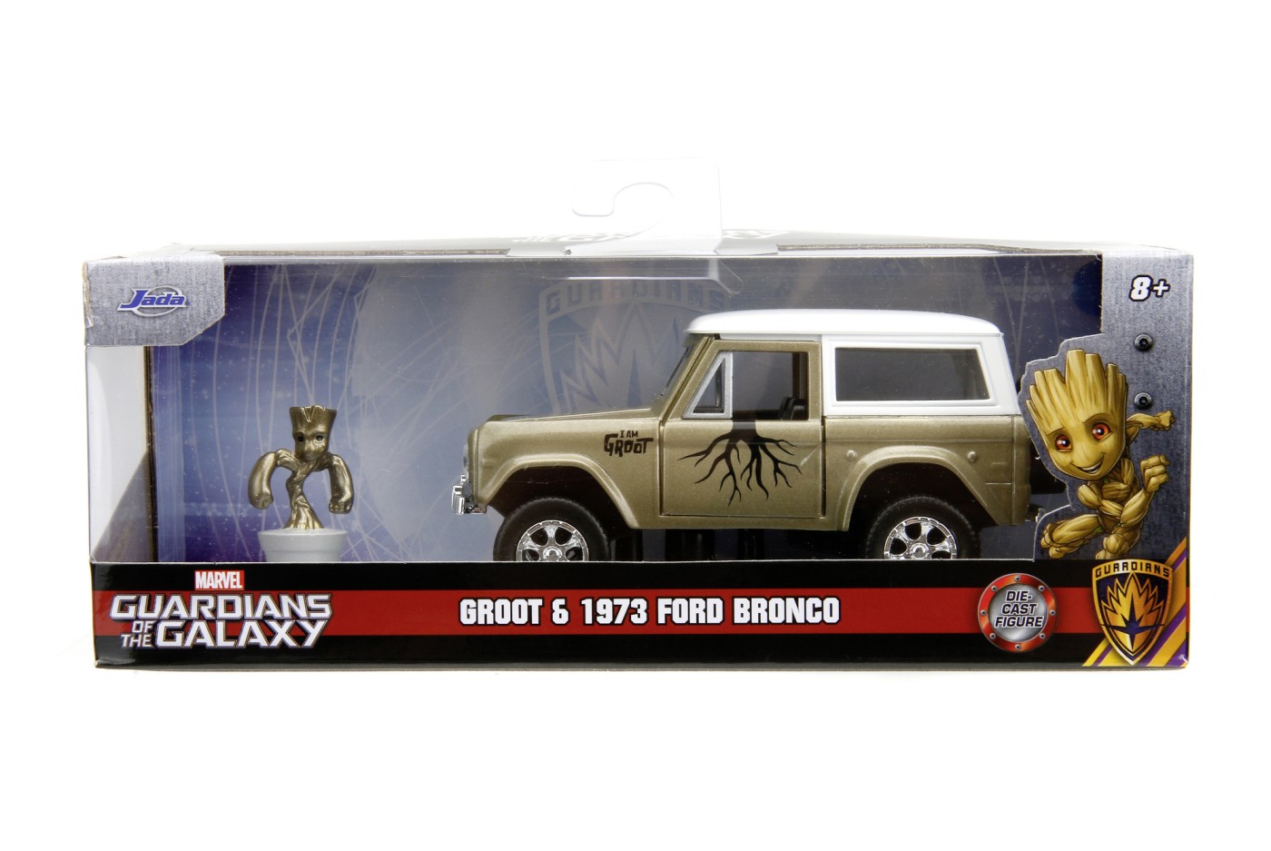 SET MASINA 1973 FORD BRONCO & FIGURINA GROOT | Jada Toys - 7 | YEO